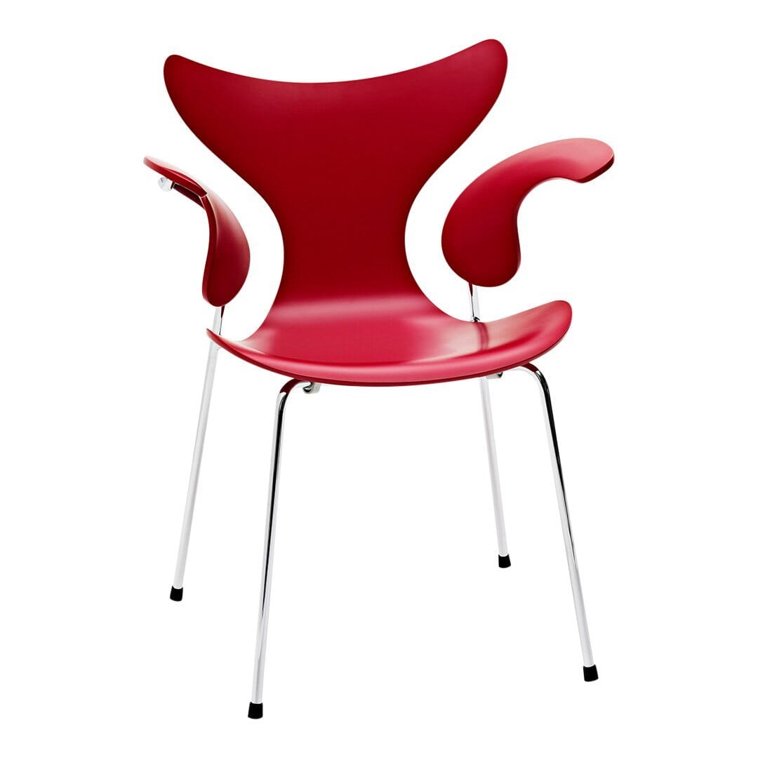 Lily Armchair Fully Upholstered Dining chairs Fritz Hansen 