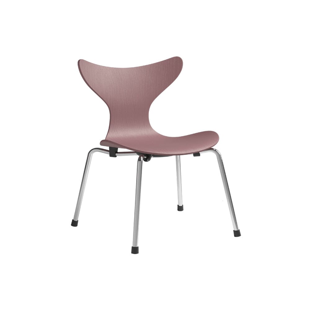 Lily Children's Chair Stacking Chairs Fritz Hansen Wild Rose 