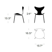 Lily Children's Chair Stacking Chairs Fritz Hansen 
