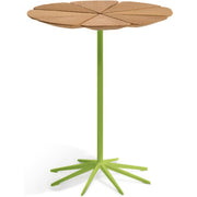 Richard Schultz Petal End Table side/end table Knoll Teak Petals Lime Green 