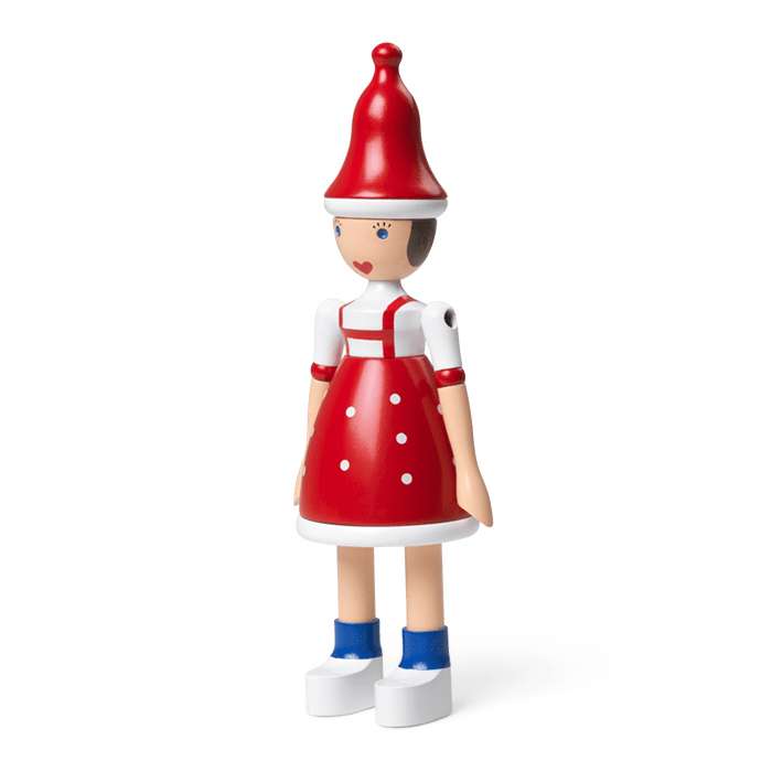 Kay Bojesen Christmas Lise, Red/Blue/White, view 2