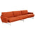 Lissoni PL113 3-Seater Sofa Sofa Fritz Hansen 