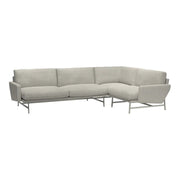 Lissoni 4-Seater Sofa with Corner Sofa Fritz Hansen 