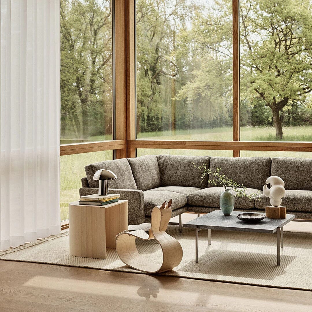 Lissoni 4-Seater Sofa with Corner Sofa Fritz Hansen 