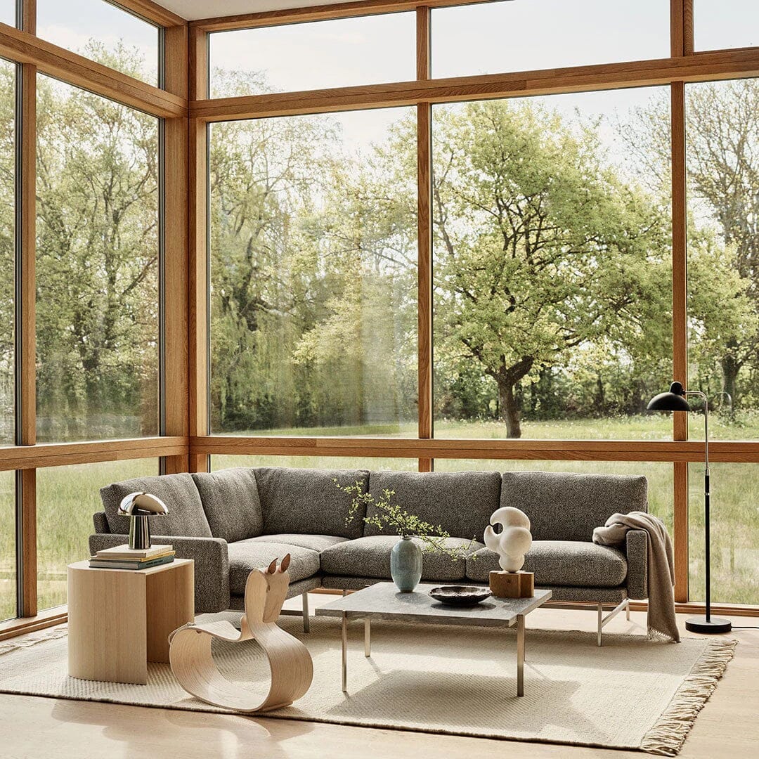 Lissoni 4-Seater Sofa with Corner Sofa Fritz Hansen 