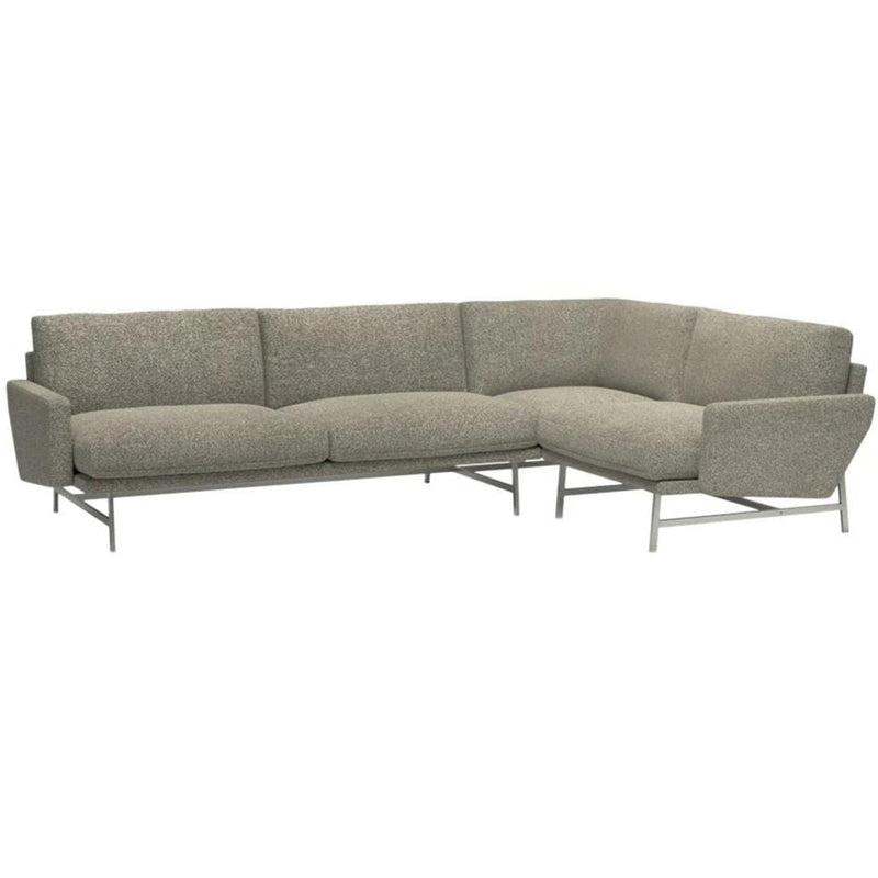 Lissoni 4-Seater Sofa with Corner Sofa Fritz Hansen 