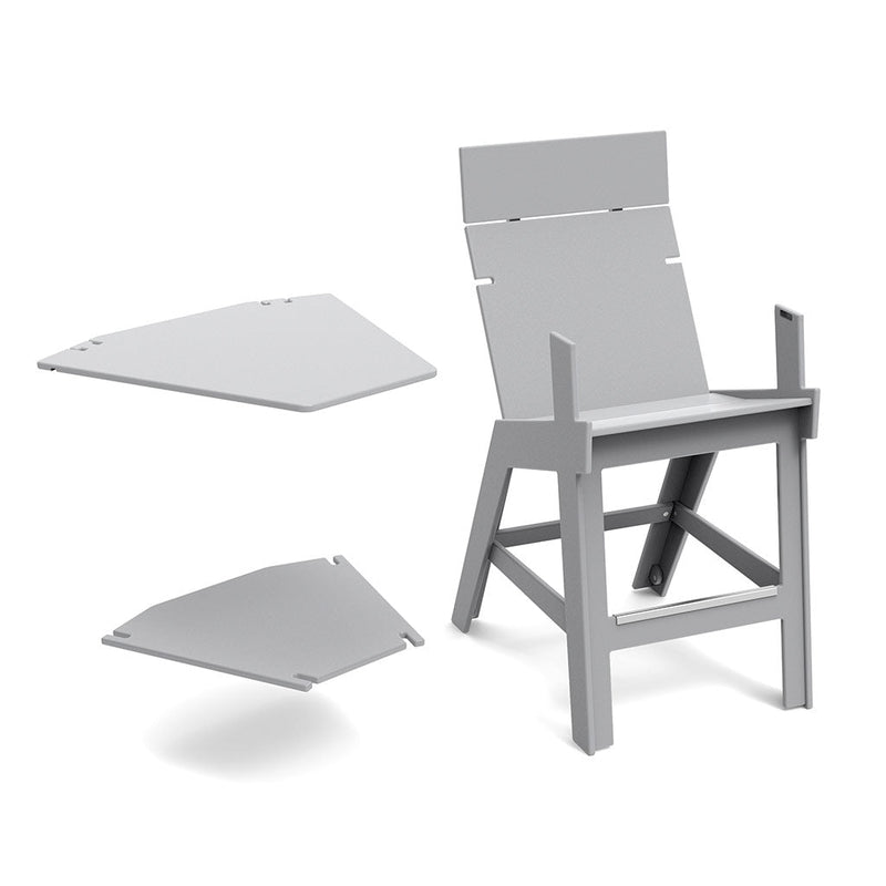 Loll Designs Lollygagger Hi-Rise Armless Chair with Bridge 40 — manufacturer product image 3