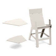 Loll Designs Lollygagger Hi-Rise Armless Chair with Bridge 40 — manufacturer product image 13