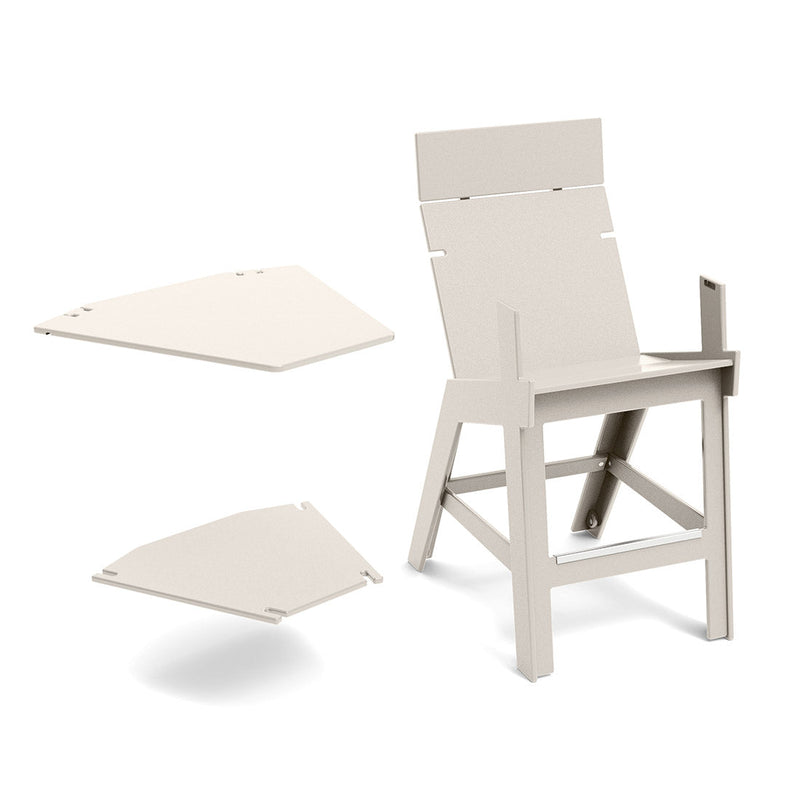 Loll Designs Lollygagger Hi-Rise Armless Chair with Bridge 40 — manufacturer product image 13