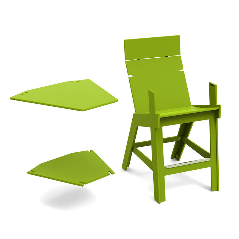 Loll Designs Lollygagger Hi-Rise Armless Chair with Bridge 40 — manufacturer product image 7