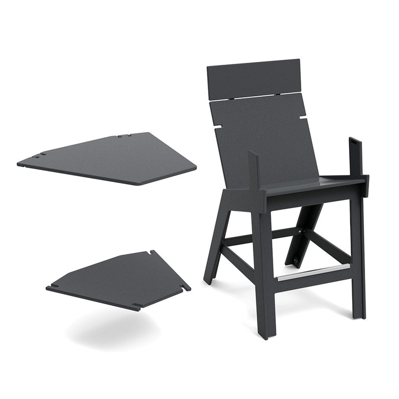 Loll Designs Lollygagger Hi-Rise Armless Chair with Bridge 40 — manufacturer product image 2