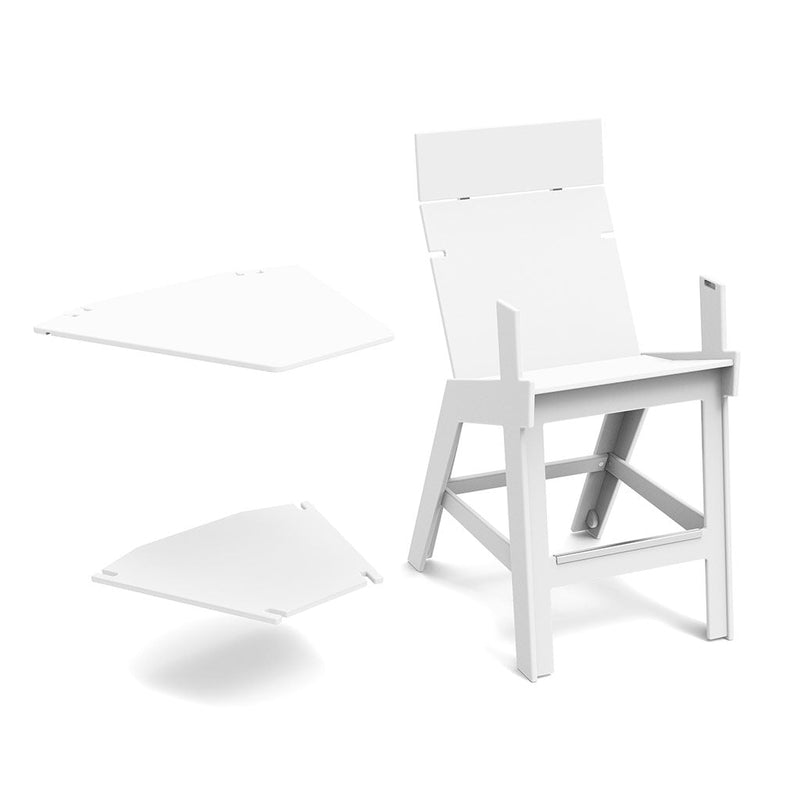 Loll Designs Lollygagger Hi-Rise Armless Chair with Bridge 40 — manufacturer product image 1
