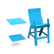 Loll Designs Lollygagger Hi-Rise Armless Chair with Bridge — manufacturer product image 8