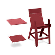 Loll Designs Lollygagger Hi-Rise Armless Chair with Bridge — manufacturer product image 14