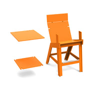 Loll Designs Lollygagger Hi-Rise Armless Chair with Bridge — manufacturer product image 9