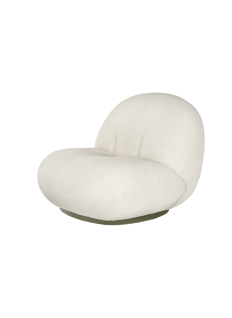 Pacha Outdoor Swivel Lounge Chair Lounge Sofa Gubi Lorkey Limonta (40 Standard) Moss Gray Swivel