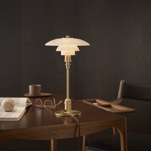 PH 2/1 Table Lamp Table Lamps Louis Poulsen Brass Metalized 