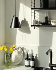 Above LED Pendant hanging lamps Louis Poulsen 