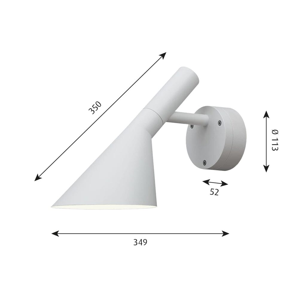 AJ50 Outdoor Wall Lamp wall / ceiling lamps Louis Poulsen 