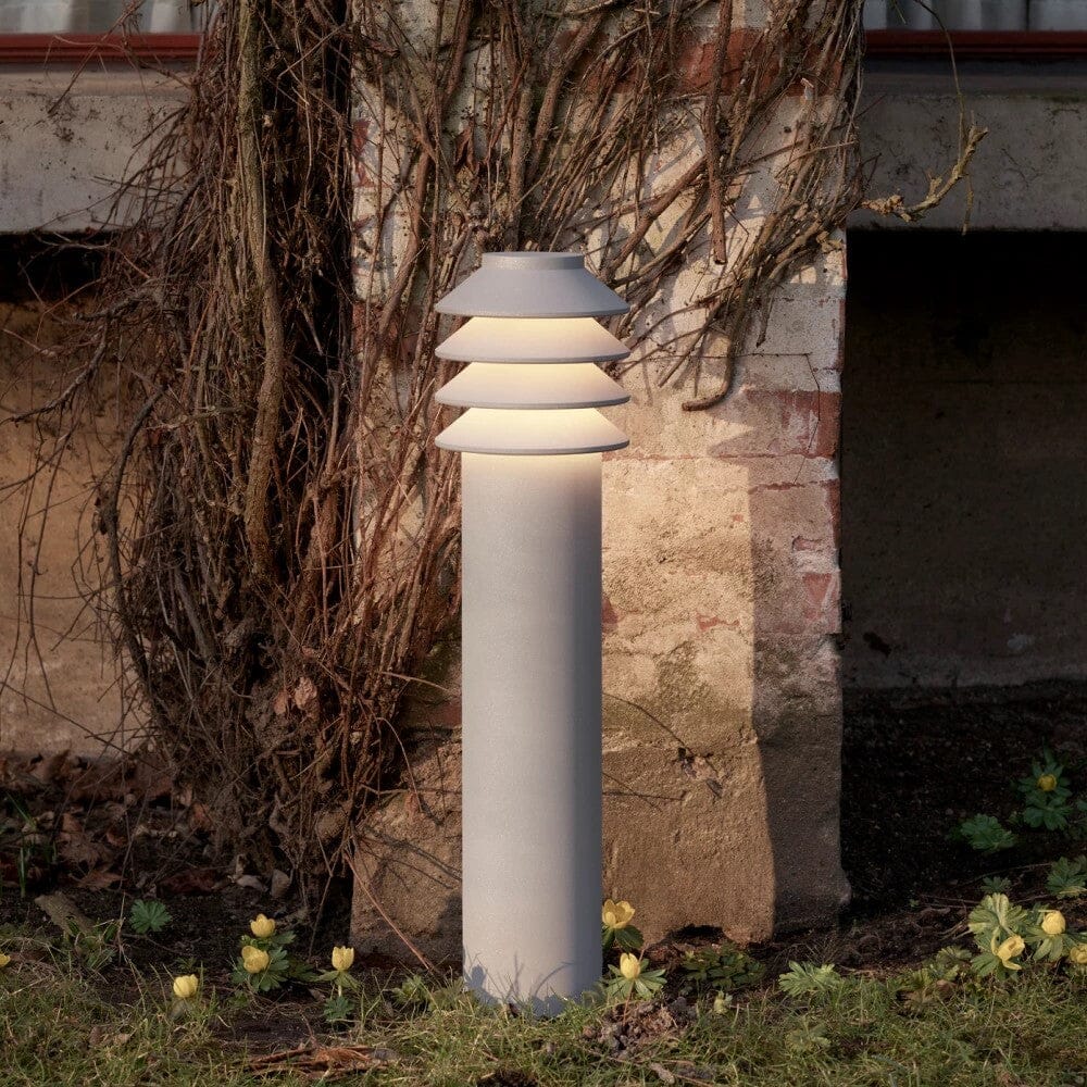 Bysted Garden LED Long Bollard Outdoor Lighting Louis Poulsen 