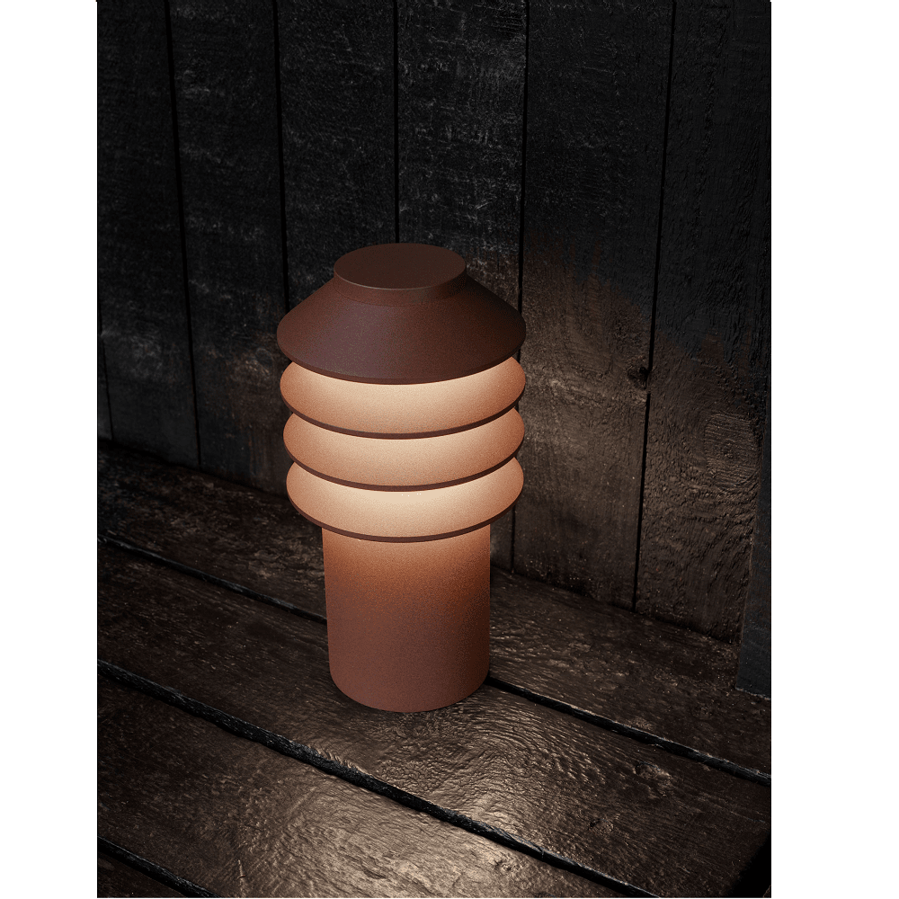 Bysted Garden LED Short Bollard Outdoor Lighting Louis Poulsen 