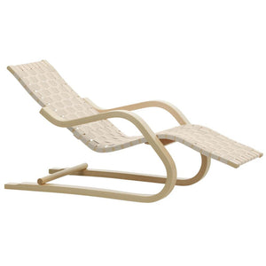 Lounge Chair 43 Lounge Chair Artek Natural / White Webbing 