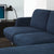 Lune 3 Seat Sofa With Chaise Sofas Fritz Hansen 