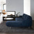 Lune 3 Seat Sofa With Chaise Sofas Fritz Hansen 