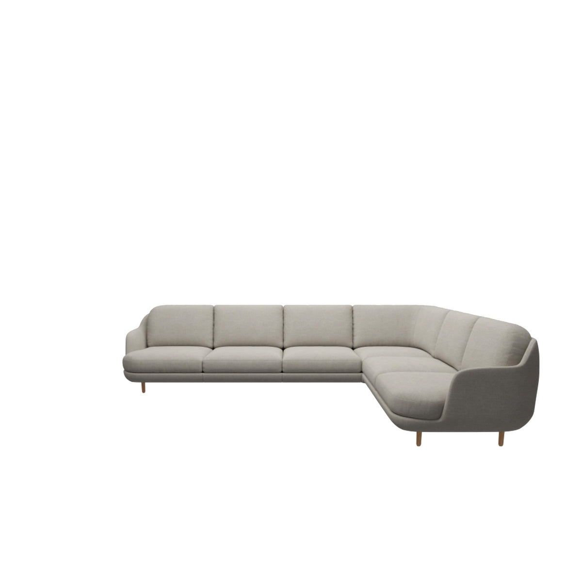 Lune 6 Seat Sofa With Corner Sofas Fritz Hansen 