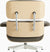 Eames Lounge Chair in White Ash lounge chair herman miller 