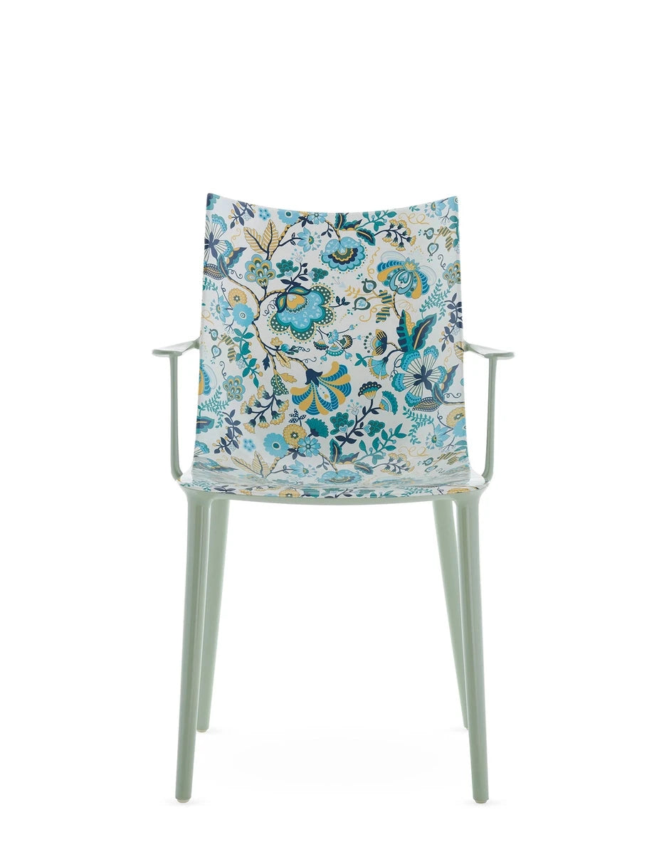 H.H.H. Dining Armchair Armchair Kartell Mabelle - green / cream 