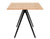 Baguette Table Dining Tables Magis Frame: Black, Top: MDF Veneered Dark Oak 