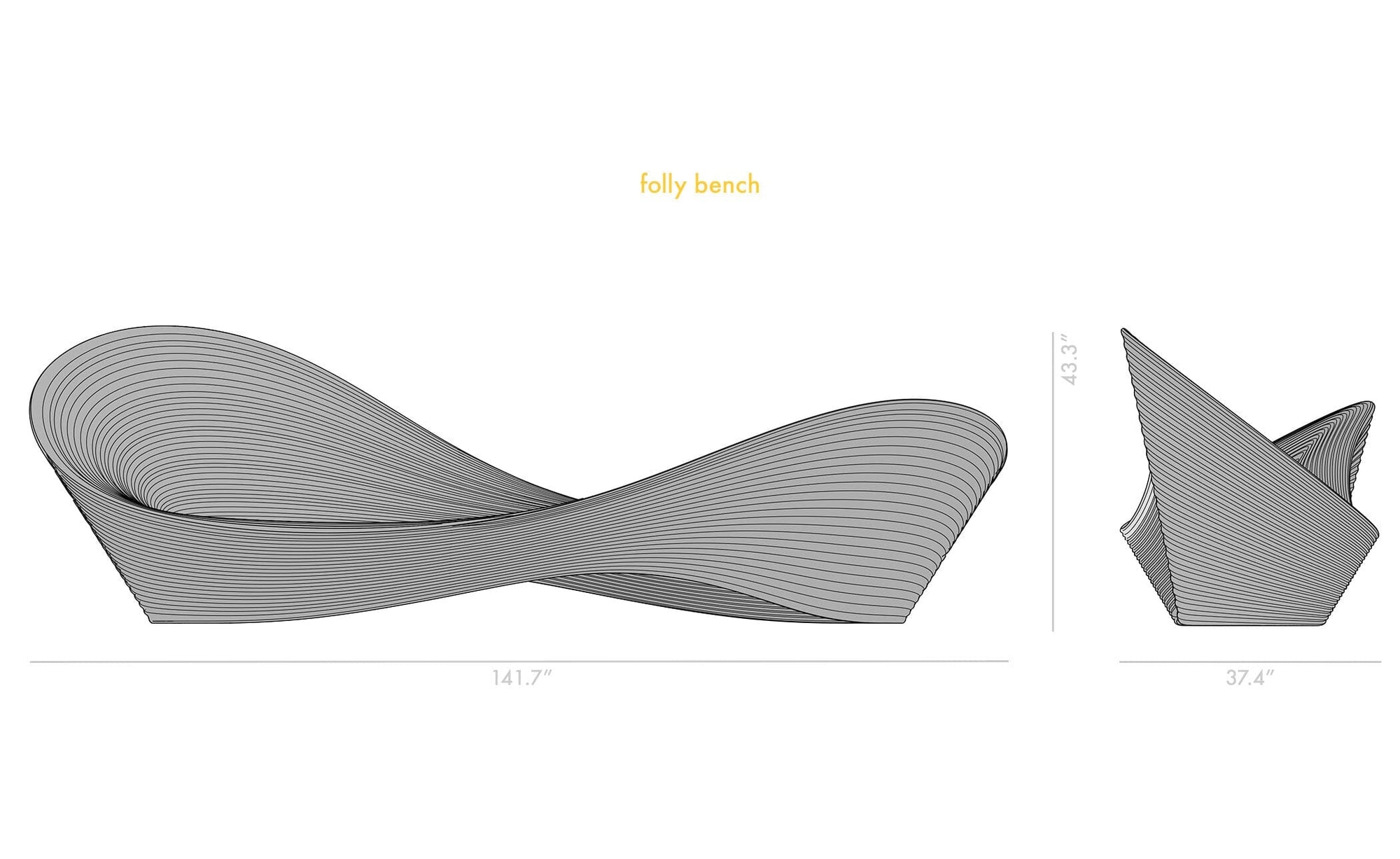 Folly Bench Benches Magis 