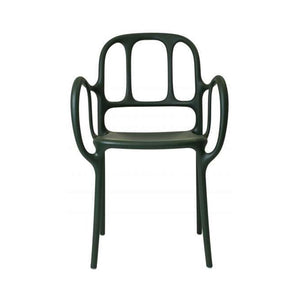 Magis Mila Stacking Chair 2-Pack Chairs Magis Dark Green 