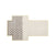 Mangas Space Rug Rug Gan Rhombus - Ivory 