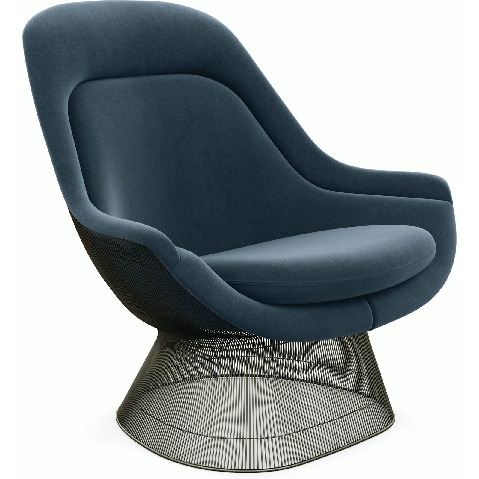 Platner Metallic Bronze Easy Chair lounge chair Knoll 