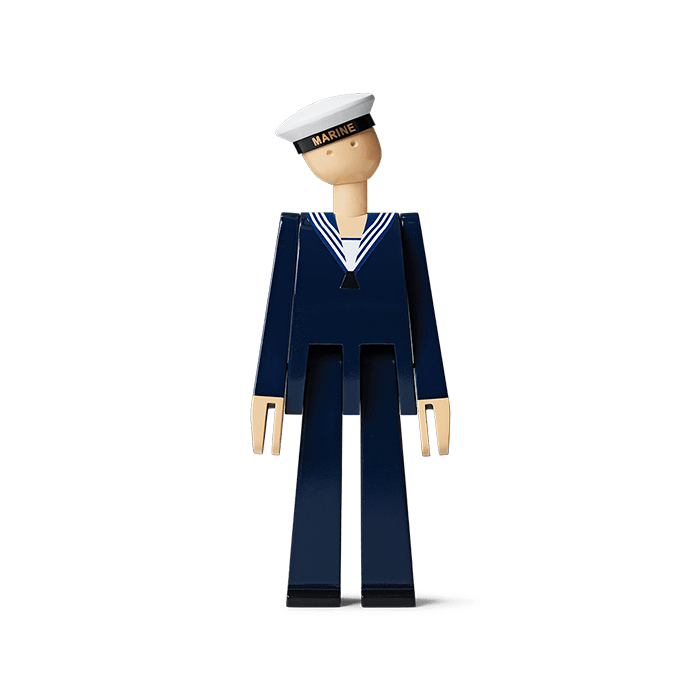 Kay Bojesen Marine, Dark Blue/White