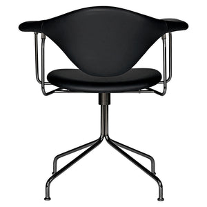 Masculo Meeting Chair - Fully Upholstered with Swivel base