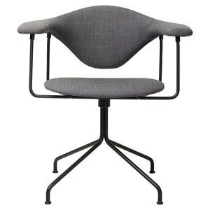 Masculo Meeting Chair - Fully Upholstered with Swivel base