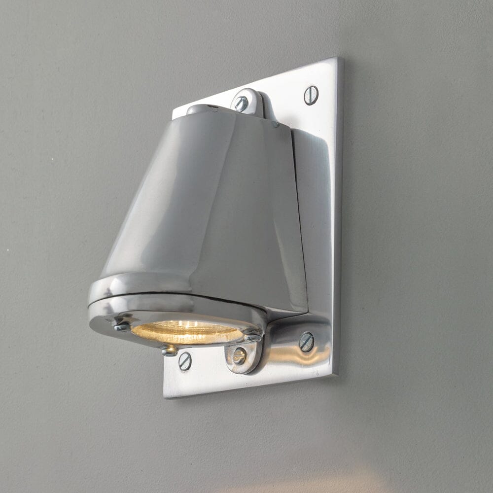 Mast Light Outdoor Lighting Original BTC Anodised Aluminium with plate 