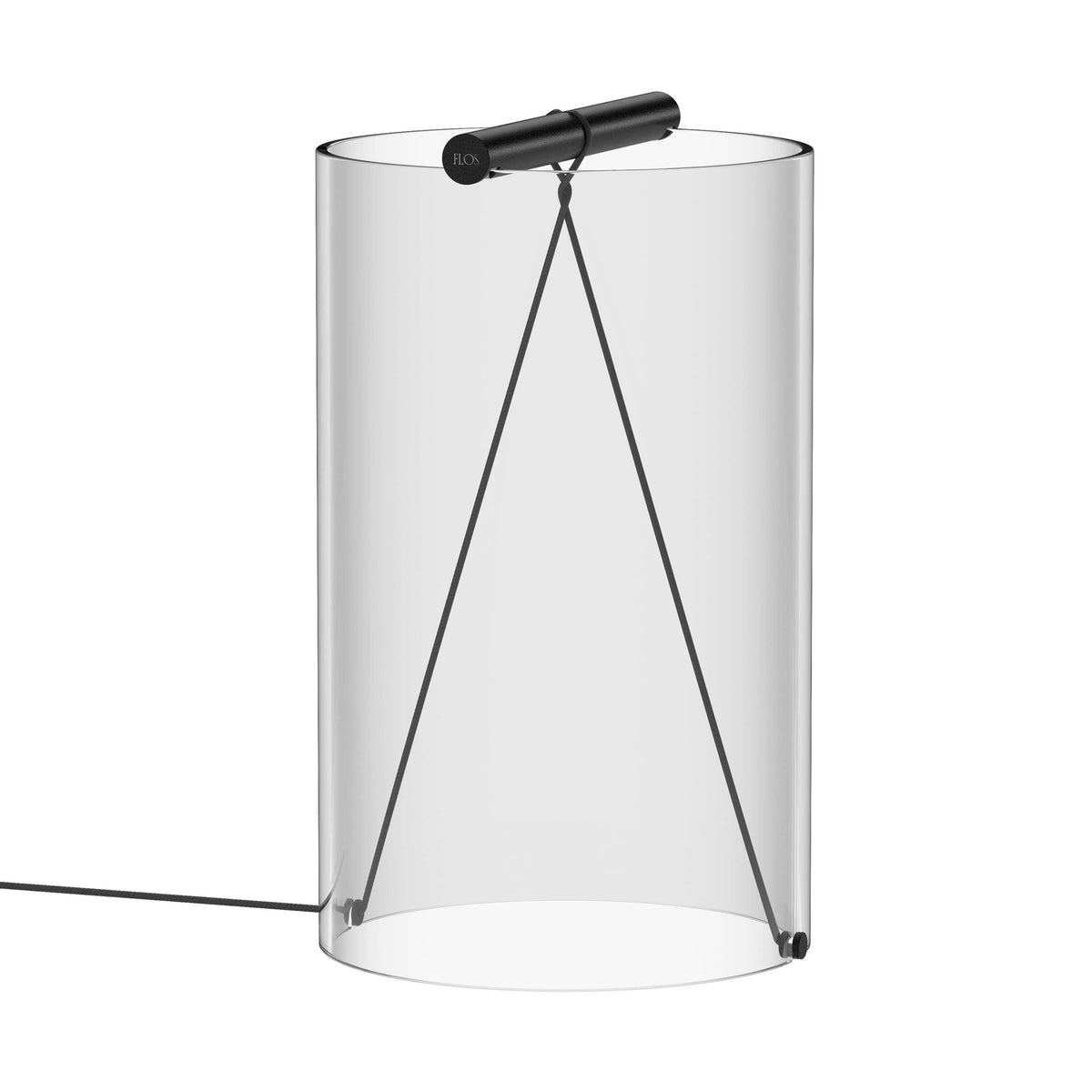 To-Tie LED Table Lamp Table Lamps Flos Black T2 
