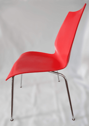 Maui Chair***Floor Sample*** Matte Red