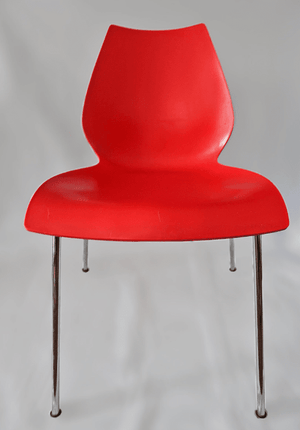 Maui Chair***Floor Sample*** Matte Red Chair Kartell 