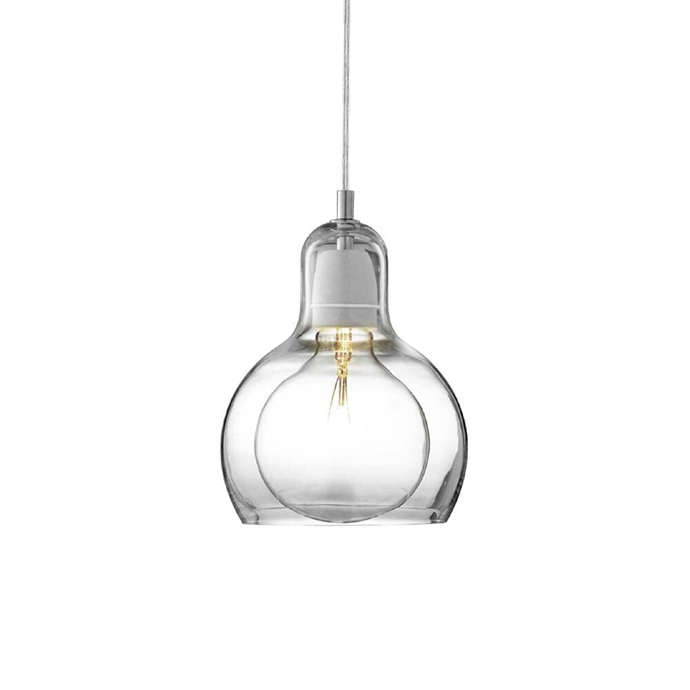 Mega Bulb Pendant Lamp SR2 Pendant Lights &amp;Tradition Clear &amp; Clear cord 