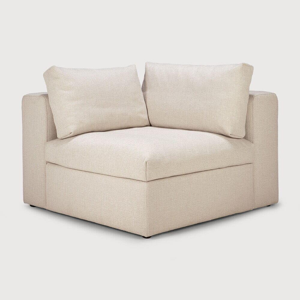 Mellow Modular Corner footstool Ethnicraft Off White 