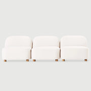 Circuit Modular 3 Piece Armless Sofa Sofa Gus Modern 
