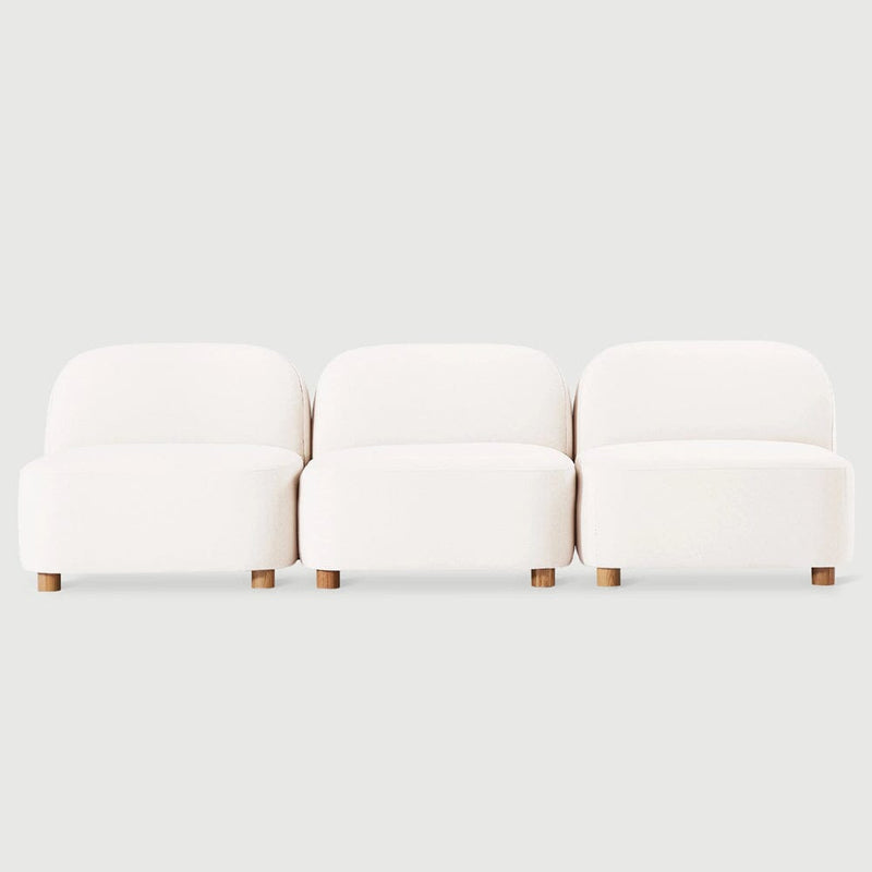 Circuit Modular 3 Piece Armless Sofa Sofa Gus Modern 