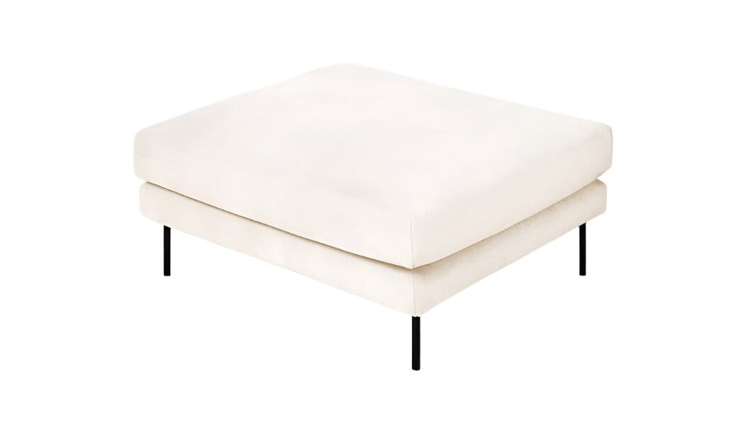 Renfrew Ottoman Ottoman Gus Modern Merino Cream 