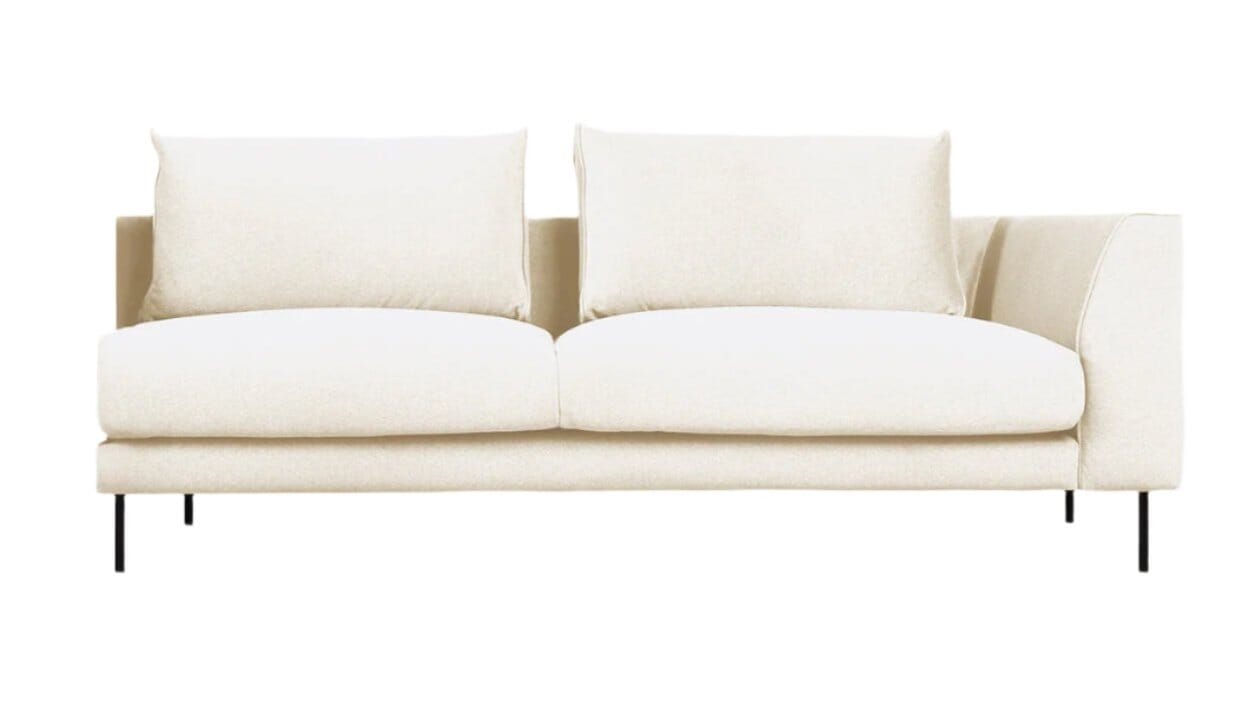 Renfrew Right Arm Sofa Sofa Gus Modern Merino Cream 