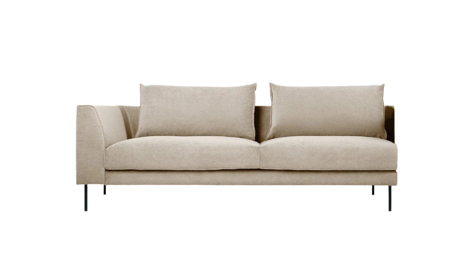 Renfrew Left Arm Sofa Sofa Gus Modern Mersey Caribou 
